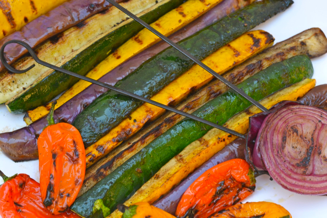 Grilled Balsamic Marinated Vegetables