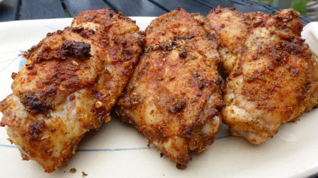 Grilled Chicken with Adobo Paste
