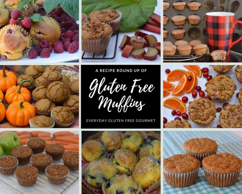 Recipe Round Up of Gluten Free Muffins