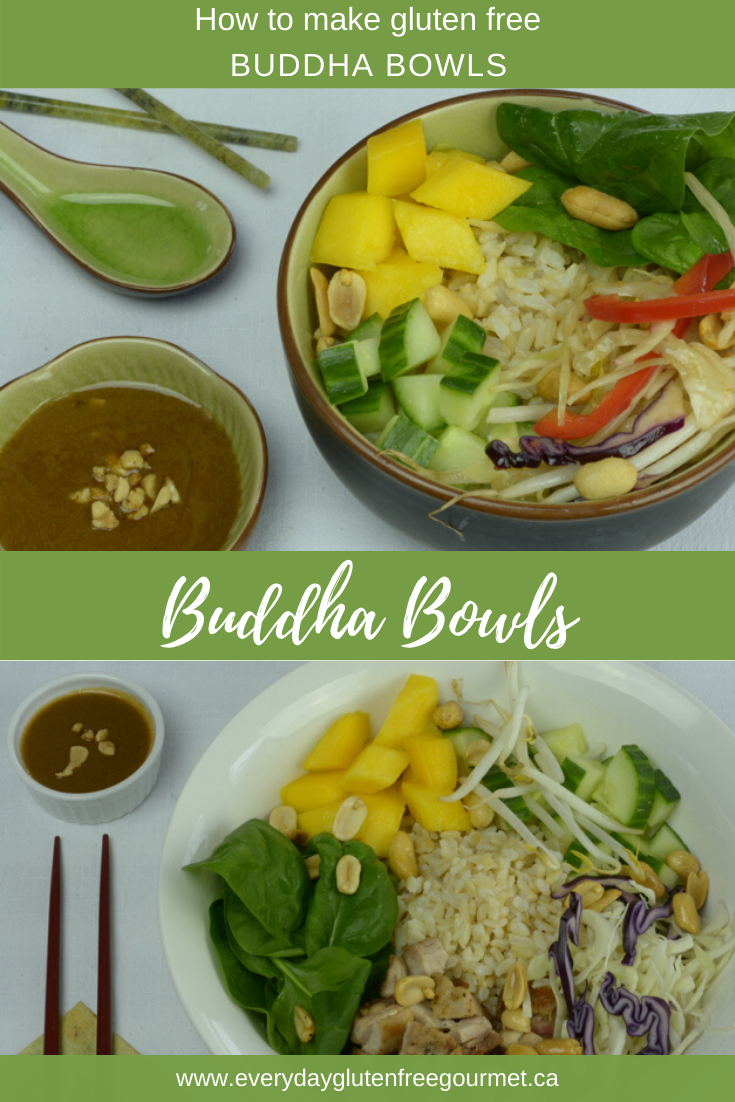 How to make gluten free Buddha Bowls.