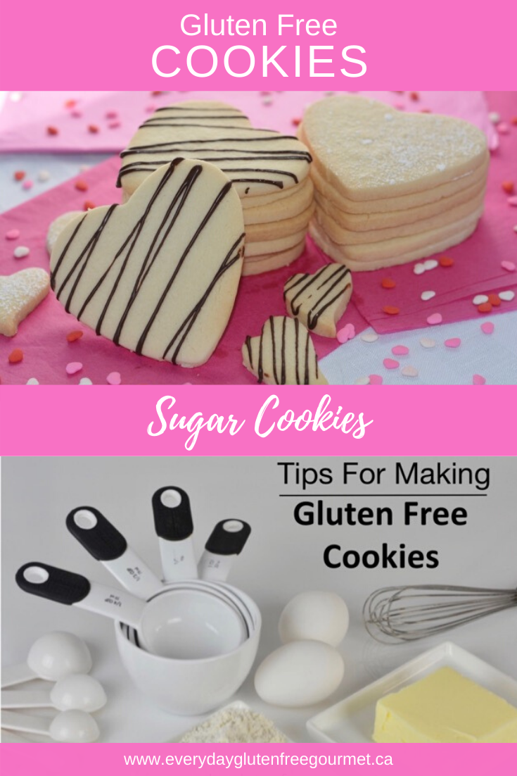Gluten free sugar cookies are easy to make and I've shared my best tips for a successful cookie baking session the first time.
