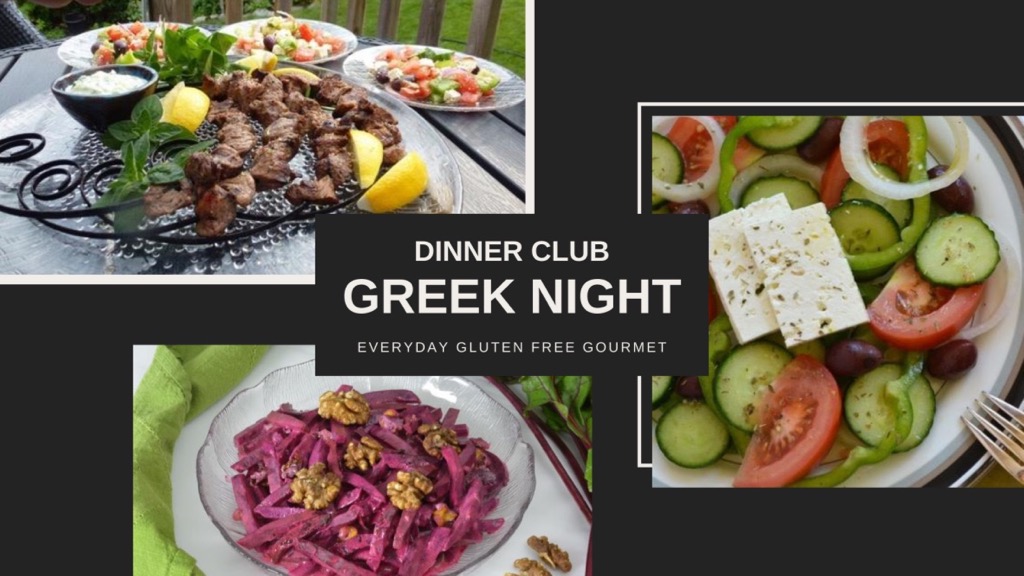 Dinner Club - A menu for Greek Night