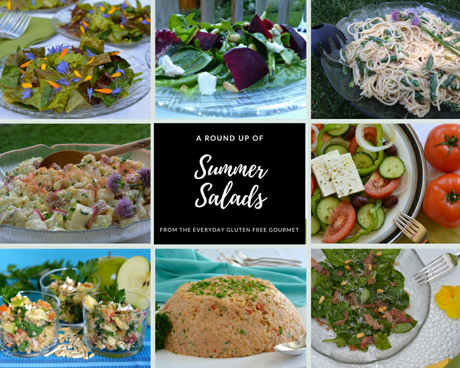 A Round Up of Summer Salads with ideas for the whole season.