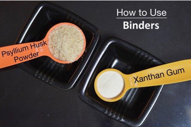 How To Use Binders in Gluten Free Baking