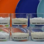 Gluten Free Baking By Weight, a comparison of the weight of different gluten free flours.