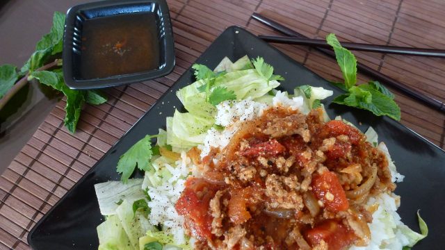 Gluten Free Vietnamese Pork in Tomato Sauce