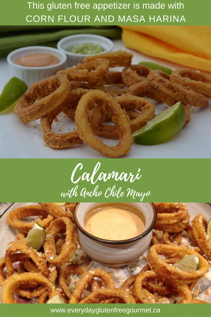 Calamari with Ancho Chile Mayo - Everyday Gluten Free Gourmet