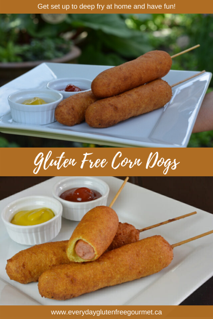 Gluten free Corn Dogs just like they sell at amusement parks!