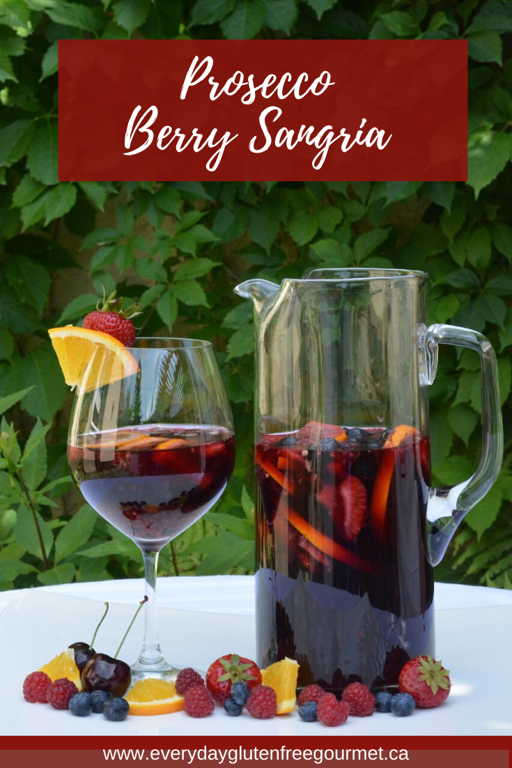 Prosecco Berry Sangria Everyday Gluten Free Gourmet