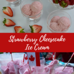 Strawberry Cheesecake Ice Cream, perfect for any occasion.
