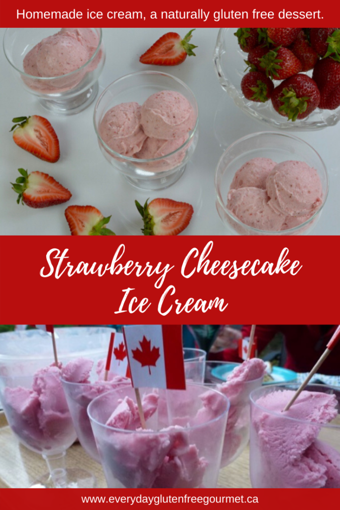 Strawberry Cheesecake Ice Cream, perfect for any occasion.