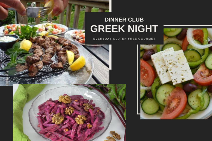 Dinner Club - A menu for Greek Night
