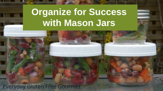 Organize for Success with Mason Jars