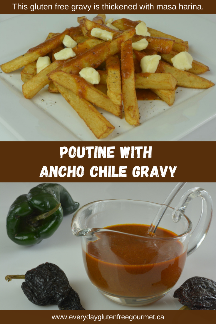 Poutine with Ancho Chile Gravy Everyday Gluten Free Gourmet