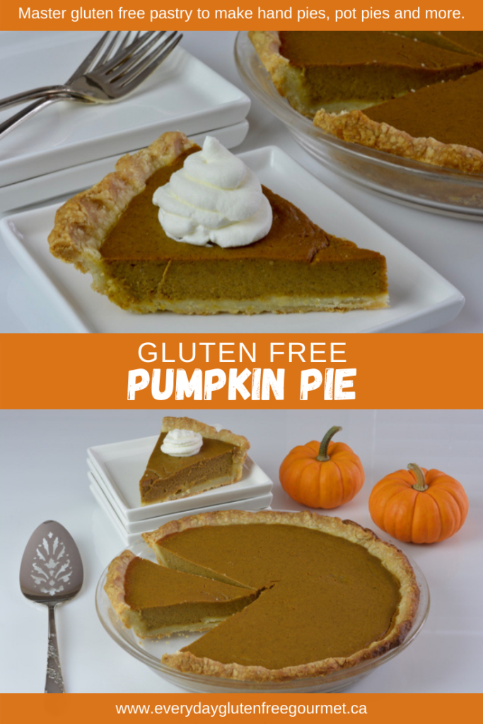 Gluten free Pumpkin Pie for Thanksgiving is a must.