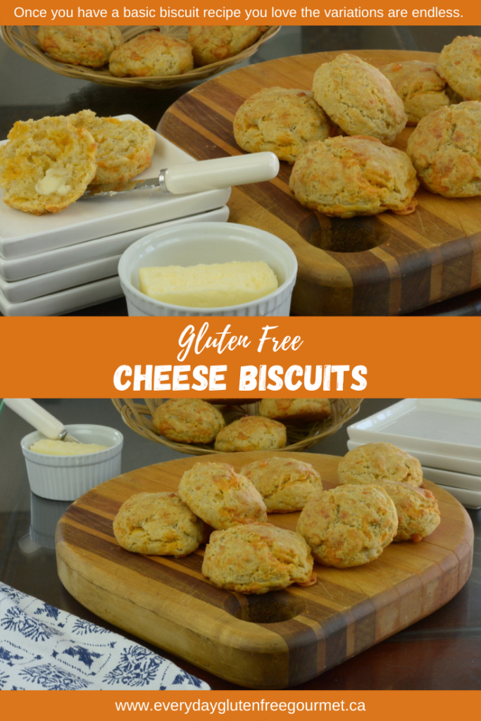 A board of Cheese Biscuits, warm and ready to eat.