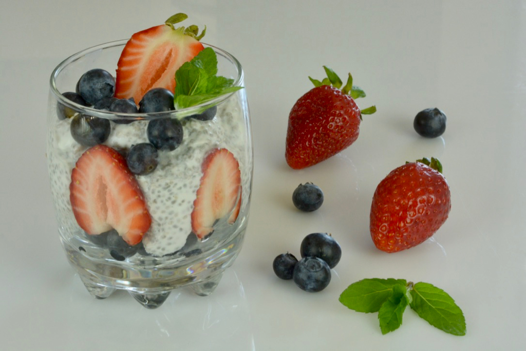 Chia Pudding with Berries