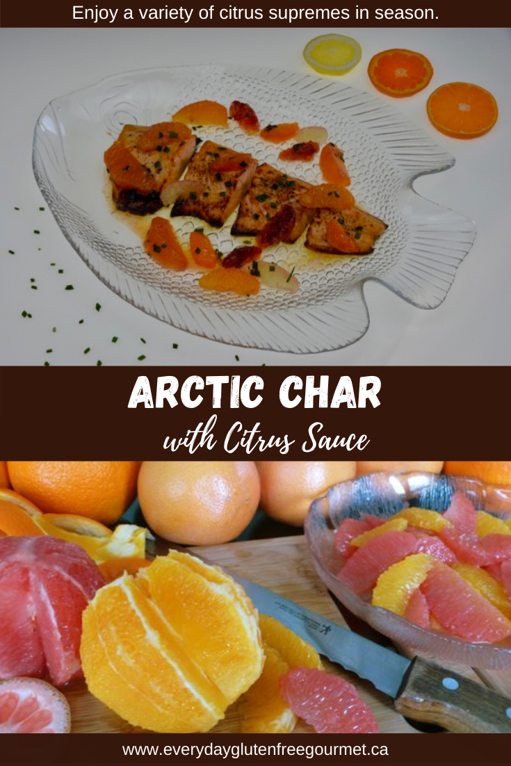 Arctic Char with Citrus Sauce