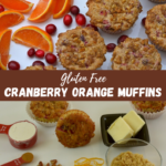 Cranberry Orange Muffins with streusel topping.
