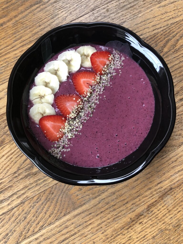 Red Smoothie Bowl