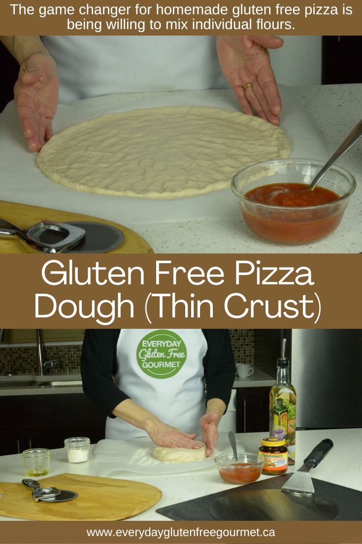 Gluten Free Pizza Dough (Thin Crust) Everyday Gluten Free Gourmet