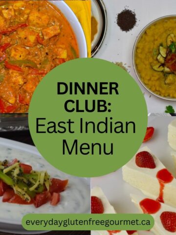 Dinner Club East Indian Menu