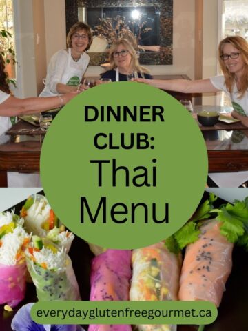 Dinner Club Thai Menu
